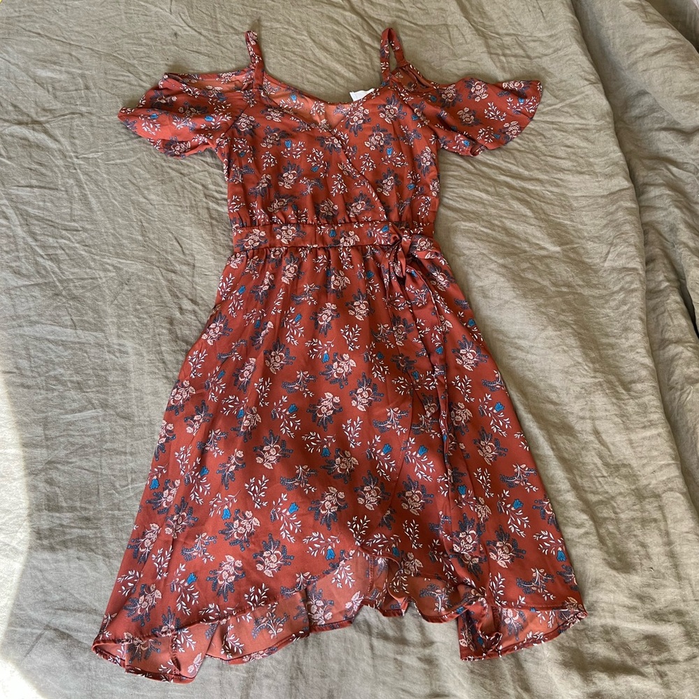 off the shoulder dress